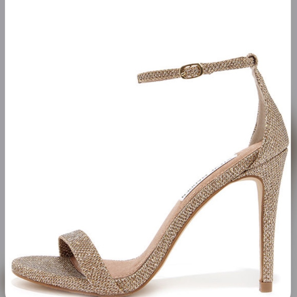 Steve Madden Gold Heels
